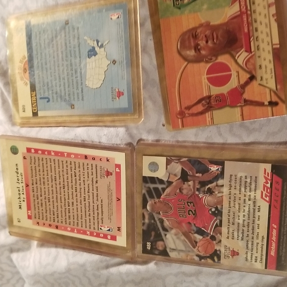 Michael Jordan #23  Upper deck basketball cards - Picture 2 of 6